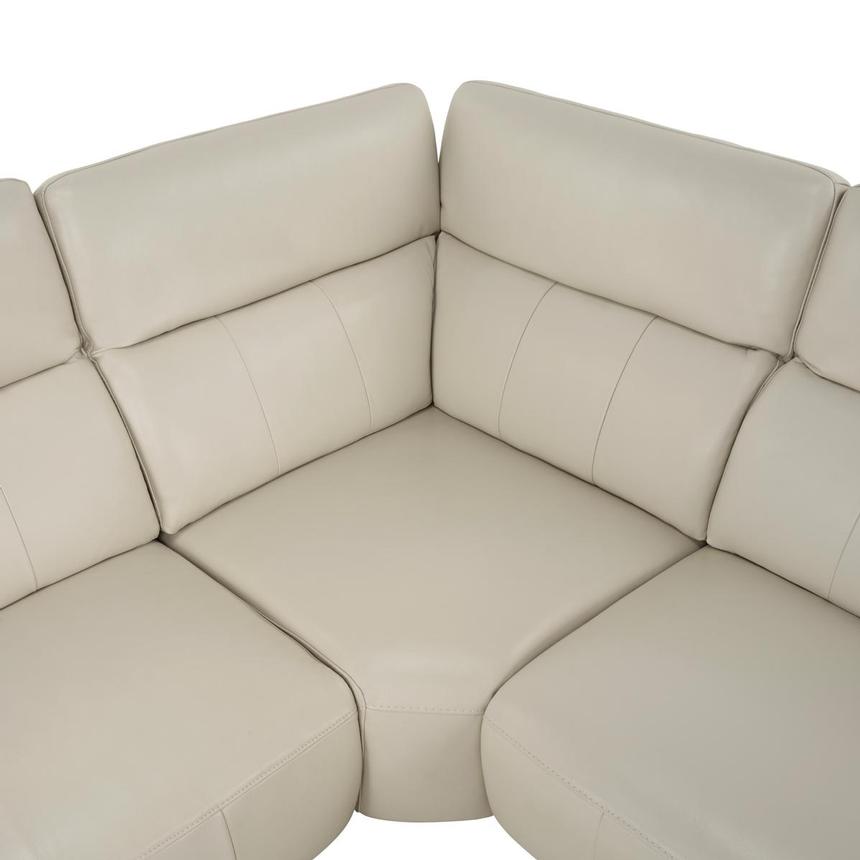 Samar Leather Power Reclining Sectional with 4PCS/2PWR  alternate image, 4 of 8 images.