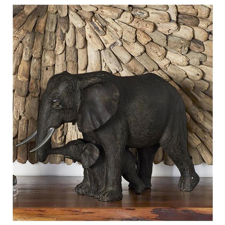 Mother Elephant Sculpture  alternate image, 2 of 4 images.