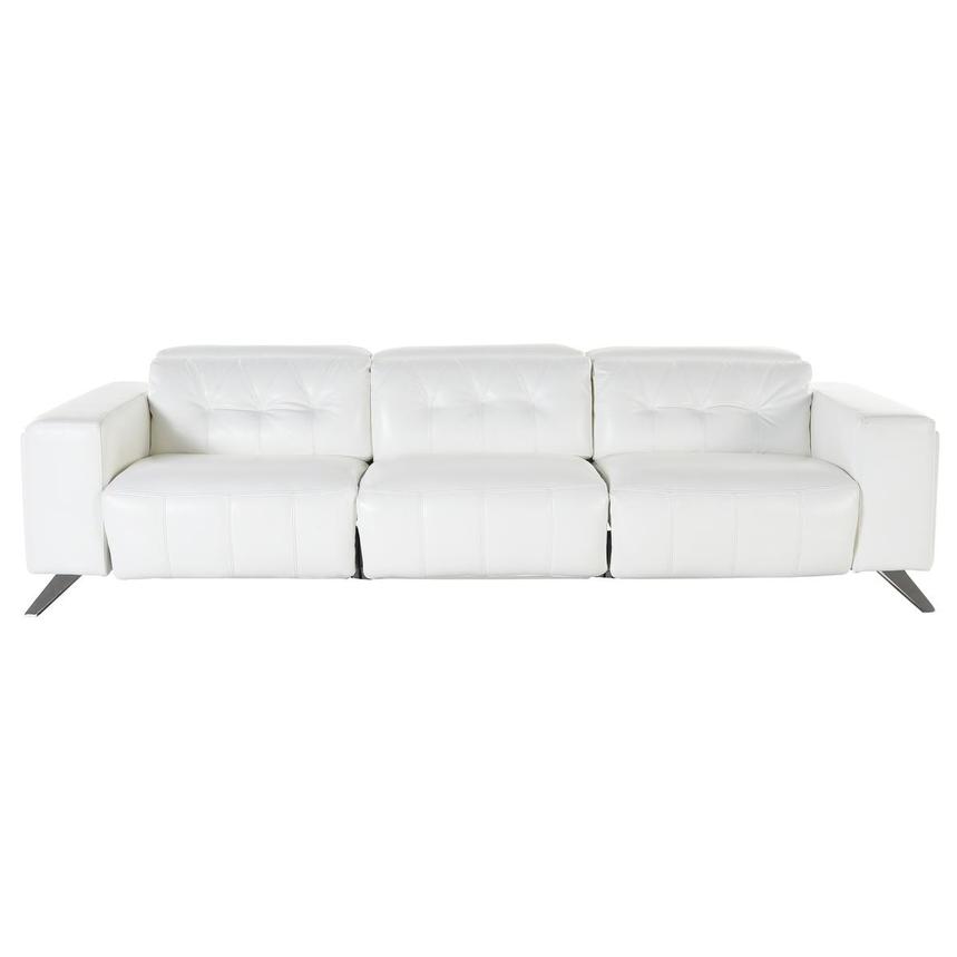 Anchi White Oversized Sofa w/2PWR  main image, 1 of 4 images.