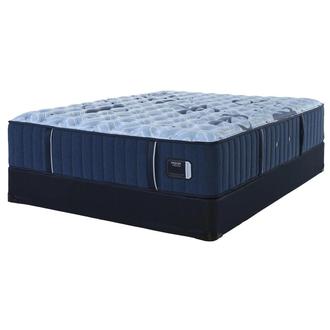 Estate TT-Firm Queen Mattress w/Low Foundation by Stearns & Foster