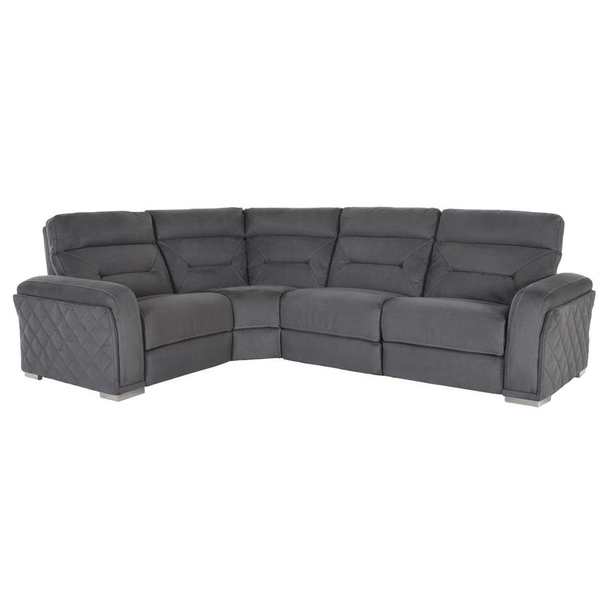 Kim Gray Power Reclining Sectional with 4PCS/2PWR  main image, 1 of 6 images.