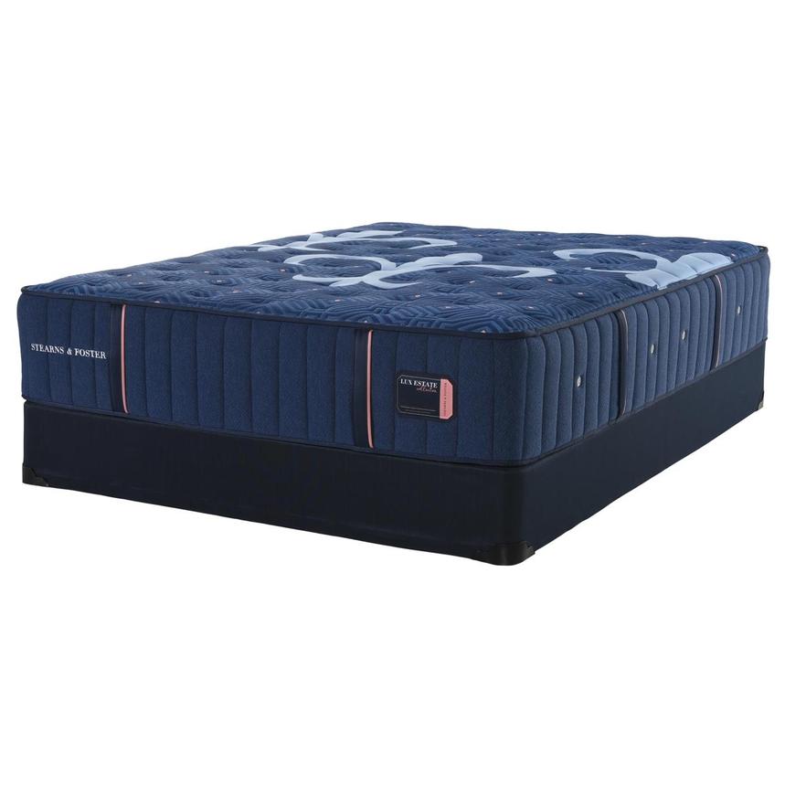 Lux Estate-Firm King Mattress w/Regular Foundation by Stearns & Foster main image, 1 of 4 images.