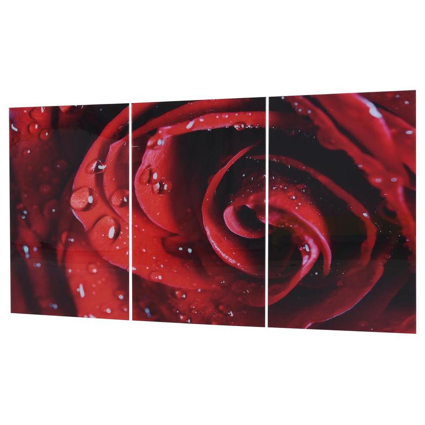 Rose Set of 3 Acrylic Wall Art  alternate image, 2 of 2 images.