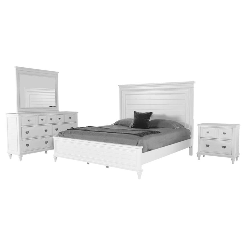 Bedroom Set Eleanor El King Dorado 4-Piece | Furniture