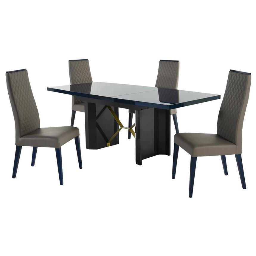 Sapphire 63" 5-Piece Dining Set  main image, 1 of 4 images.