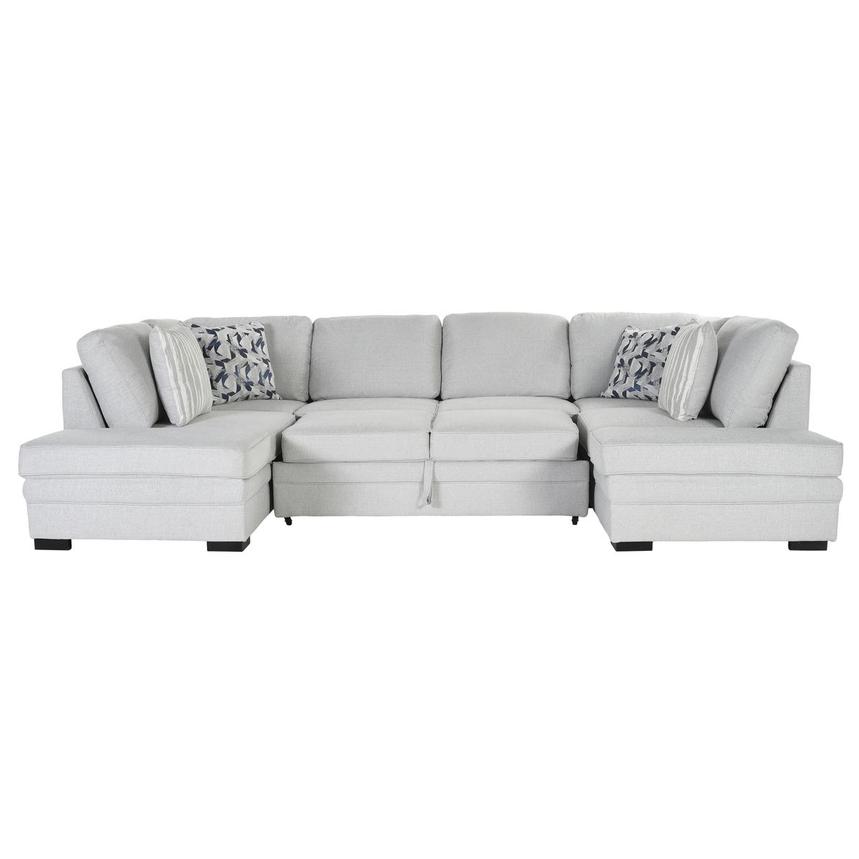 Meave Sectional Sleeper Sofa w/Storage  alternate image, 2 of 6 images.