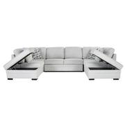 Meave Sectional Sleeper Sofa w/Storage  alternate image, 3 of 6 images.