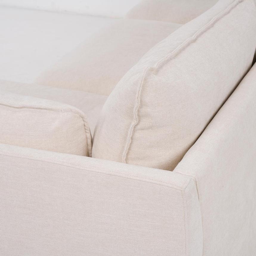 Doga Armless Chair Cushion - Lino main image 0