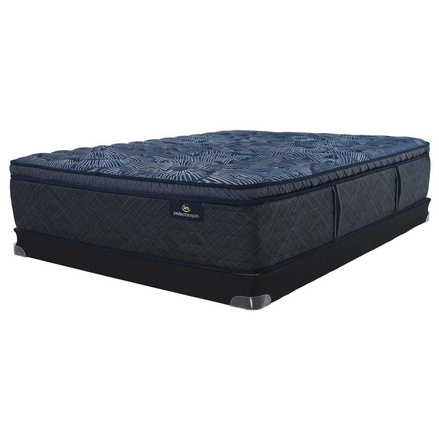 Cobalt Calm PT- Med Soft King Mattress w/Low Foundation by Serta PerfectSleeper  main image, 1 of 4 images.