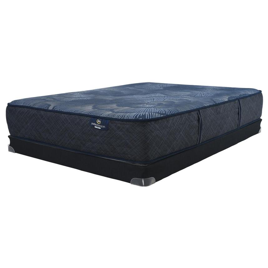 Dazzling Night Hybrid-Firm Queen Mattress w/Regular Foundation by Serta PerfectSleeperX  main image, 1 of 4 images.