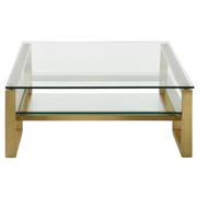 Verso Gold Coffee Table  alternate image, 2 of 3 images.