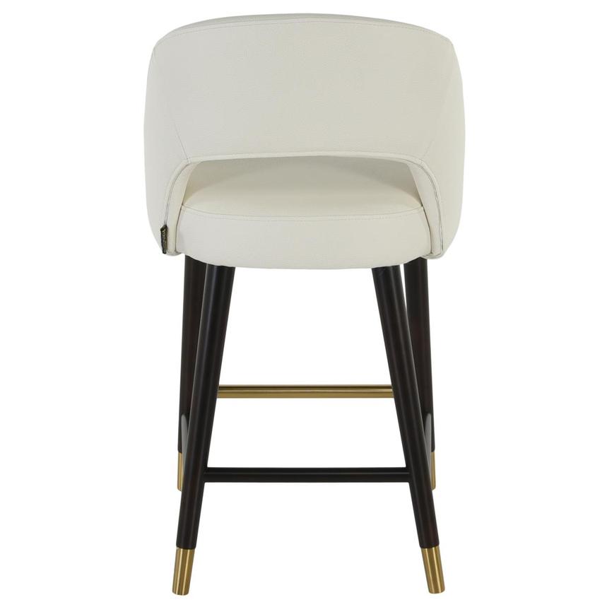 Charming White/Black Counter Stool alternate image, 4 of 4 images.