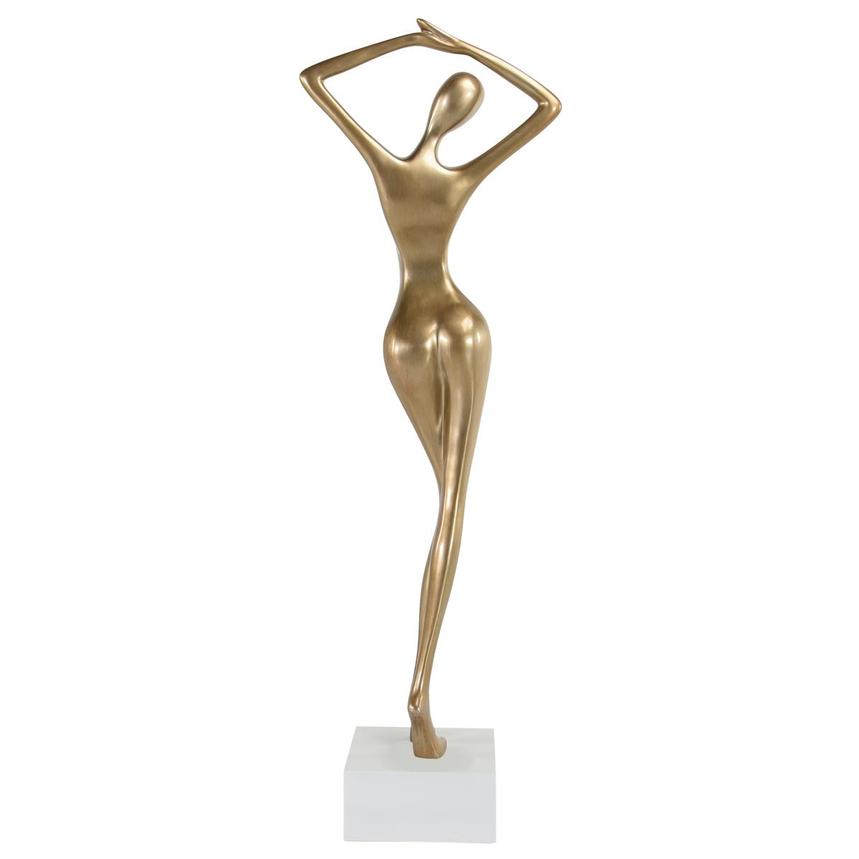 Sensual Gold Floor Sculpture | El Dorado Furniture