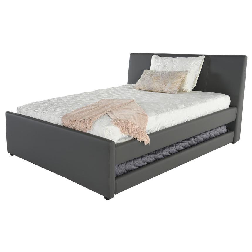 Dorado w/Trundle Gray Furniture Bed Full | El Tobby