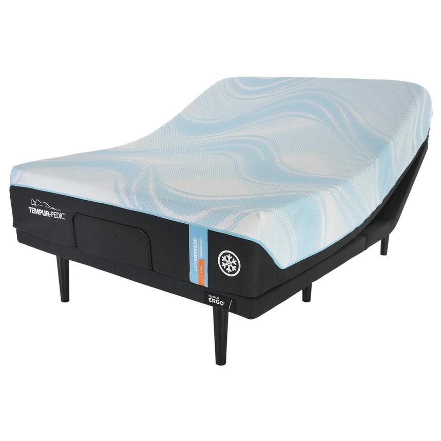 LuxeBreeze-Firm King Mattress w/Ergo® 3.0 Powered Base by Tempur-Pedic  main image, 1 of 6 images.