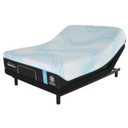 LuxeBreeze Hybrid-Medium Queen Mattress w/Ease庐 Powered Base by Stearns & Foster  main image, 1 of 5 images.