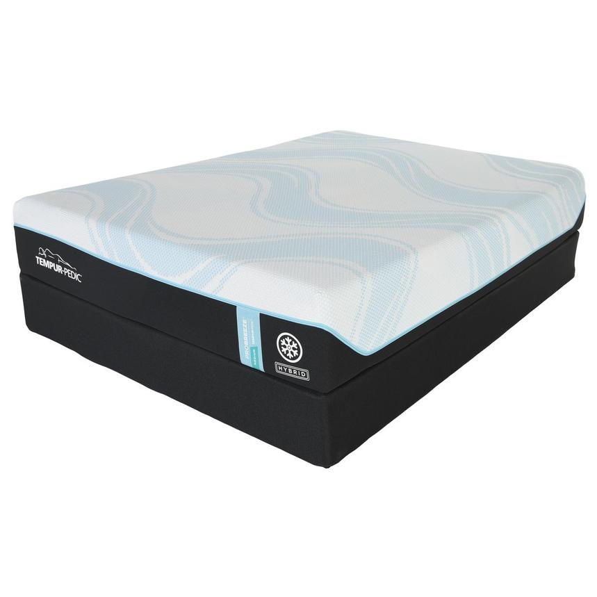 ProBreeze Hybrid-Med Soft Queen Mattress w/Regular Foundation by Tempur-Pedic  main image, 1 of 4 images.