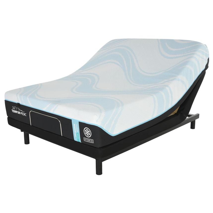 ProBreeze Hybrid-Medium Queen Mattress w/Ease® Powered Base by Stearns & Foster main image, 1 of 5 images.
