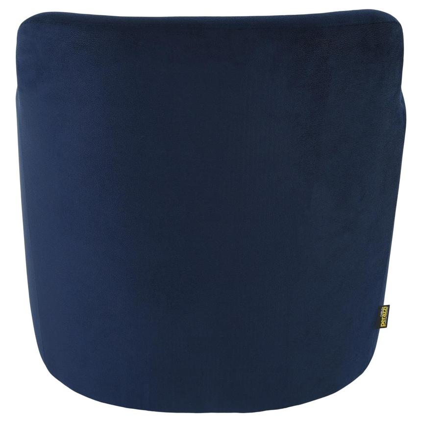 Joey II Blue Swivel Accent Chair alternate image, 4 of 4 images.