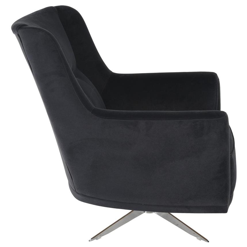 Loretto Navy Swivel Accent Chair El Dorado Furniture