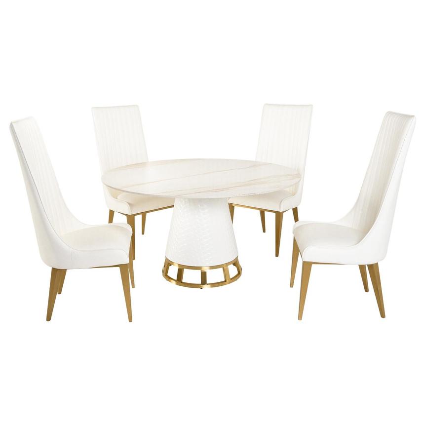 Khloe/Lillian 5-Piece Dining Set  main image, 1 of 10 images.