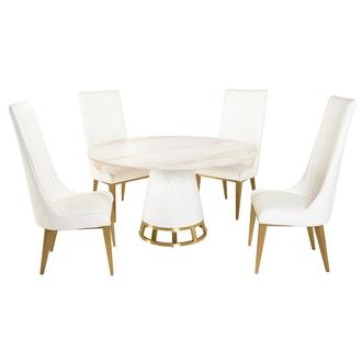 Khloe/Lillian 5-Piece Dining Set