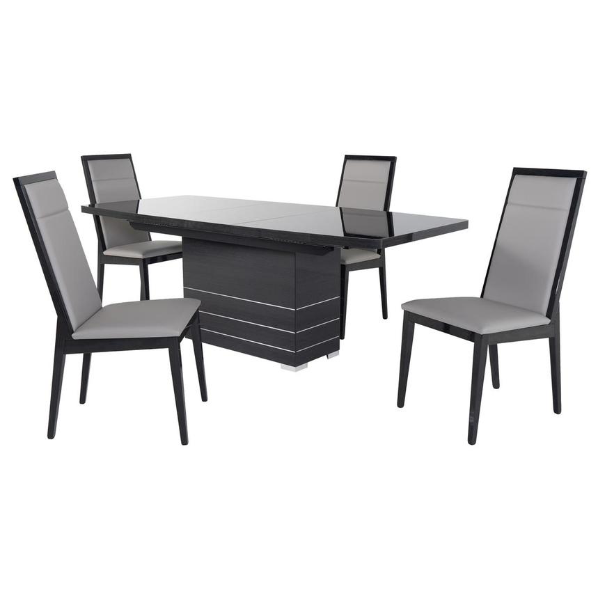 Valery 63" 5-Piece Dining Set  main image, 1 of 15 images.