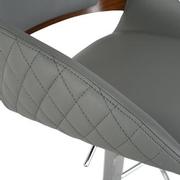 Darby Walnut Adjustable Stool  alternate image, 7 of 10 images.