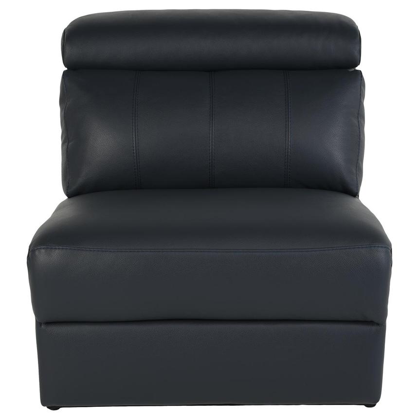 Washington Blue Armless Power Recliner  main image, 1 of 5 images.