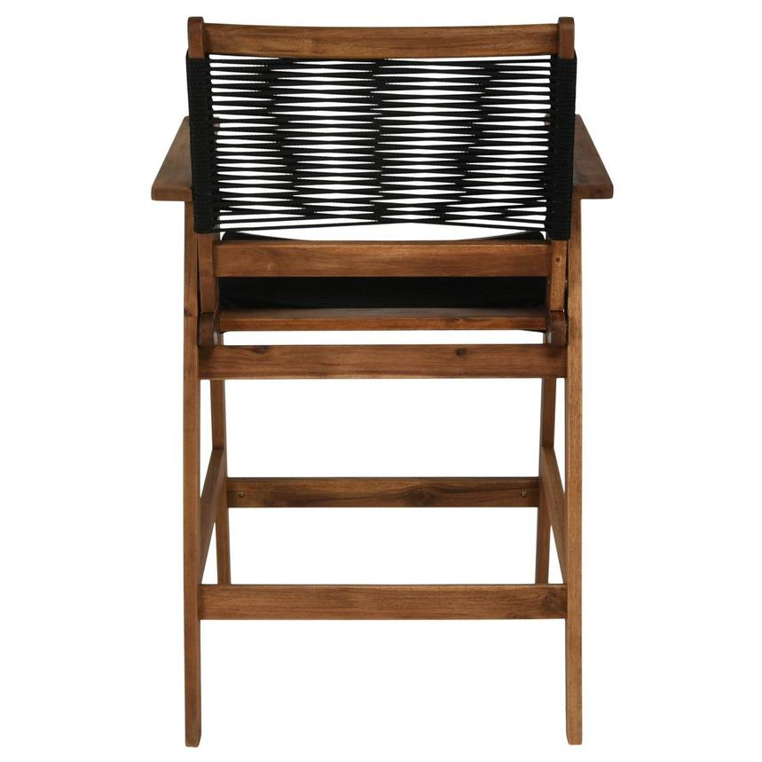Laguna Black Counter Stool  alternate image, 5 of 6 images.