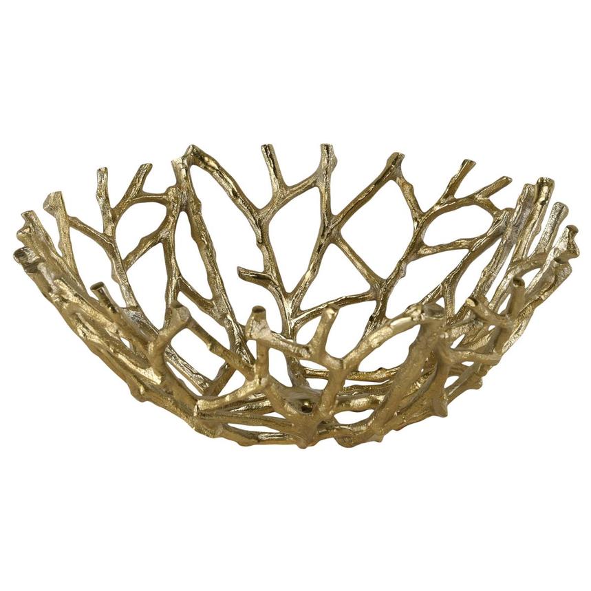 Gold Web Small Bowl  main image, 1 of 3 images.