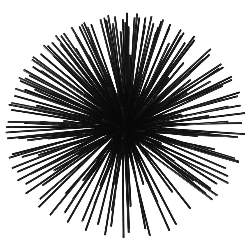 Spiky Black Small Wall Decor El Dorado Furniture