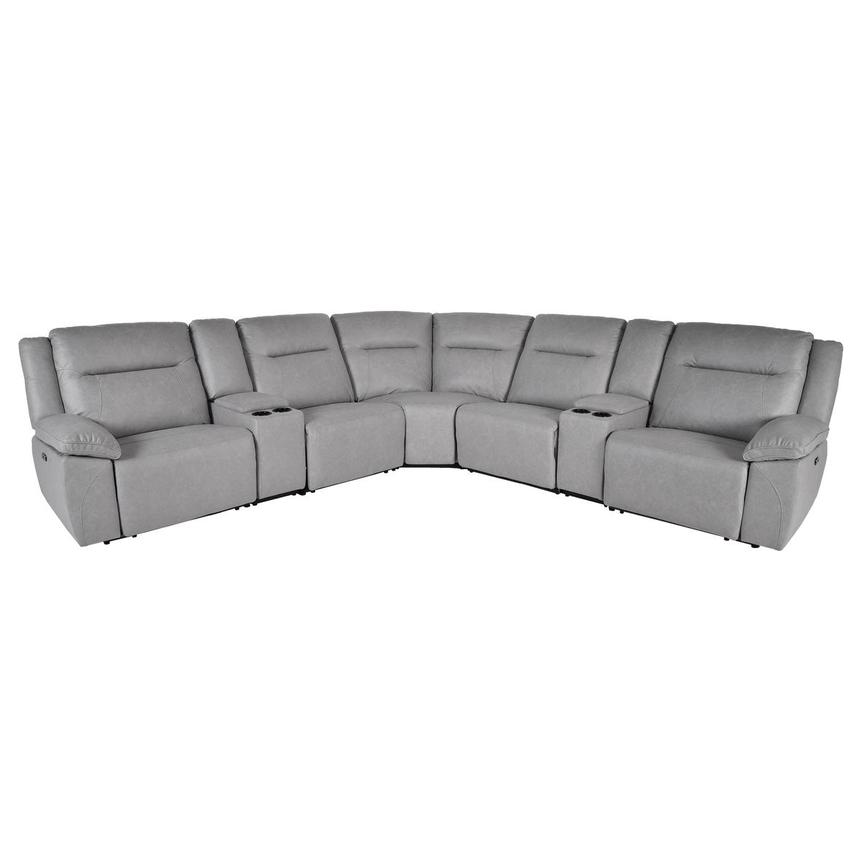 Blanche Power Reclining Sectional with 7PCS/3PWR  main image, 1 of 7 images.
