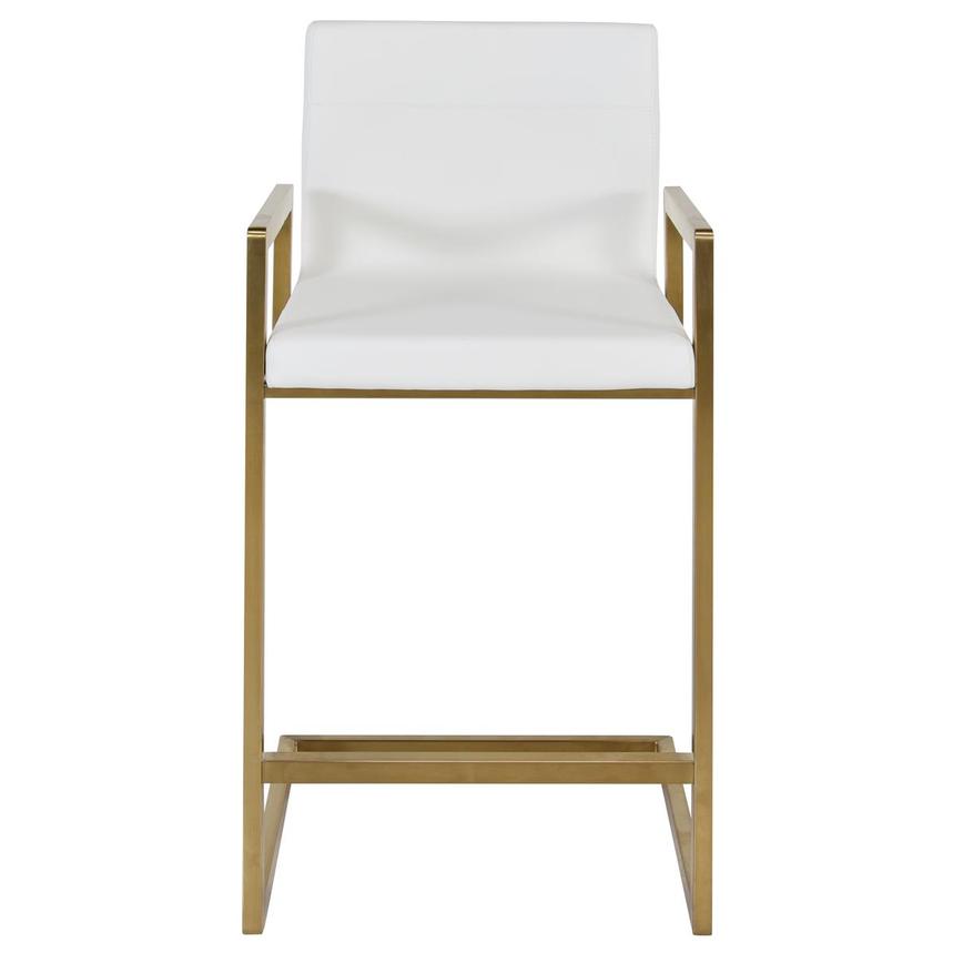 Carlyn White/Gold Counter Stool  alternate image, 2 of 6 images.