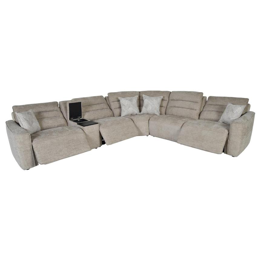 Solstice Power Reclining Sectional with 6PCS/3PWR  alternate image, 2 of 7 images.