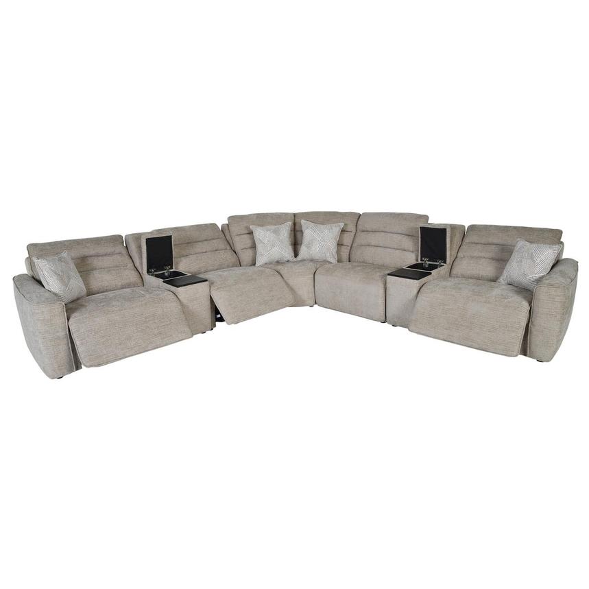 Solstice Power Reclining Sectional with 7PCS/3PWR  alternate image, 2 of 7 images.