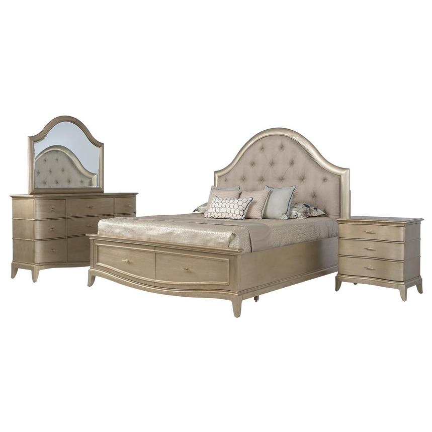 Starlite 4-Piece Queen Bedroom Set  main image, 1 of 6 images.