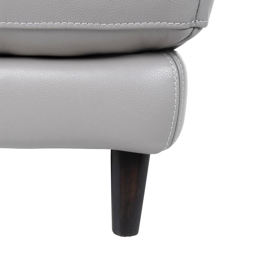 Johana Taupe Leather Power Reclining Sofa w/Right Chaise El Dorado