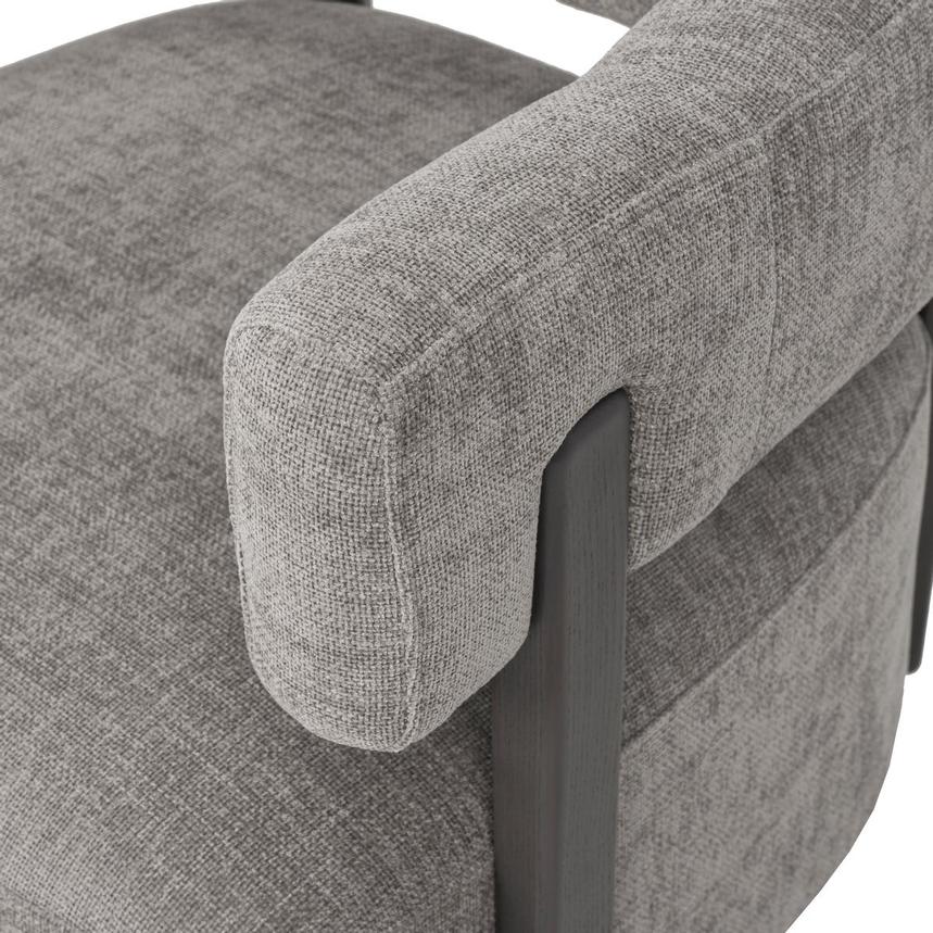 Becka Gray Accent Chair alternate image, 6 of 8 images.