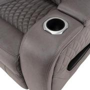 Neal Power Reclining Sofa w/Console  alternate image, 9 of 12 images.