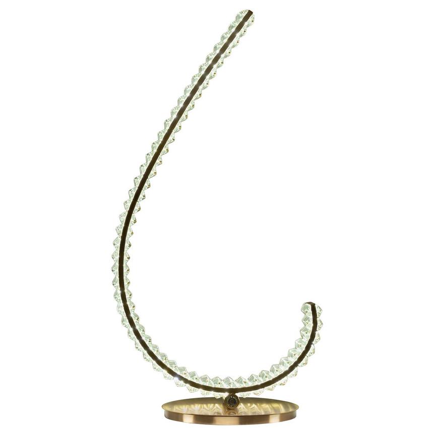 Curve II Gold Right Table Lamp alternate image, 2 of 8 images.