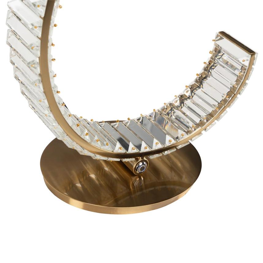 Curve II Gold Right Table Lamp alternate image, 7 of 8 images.
