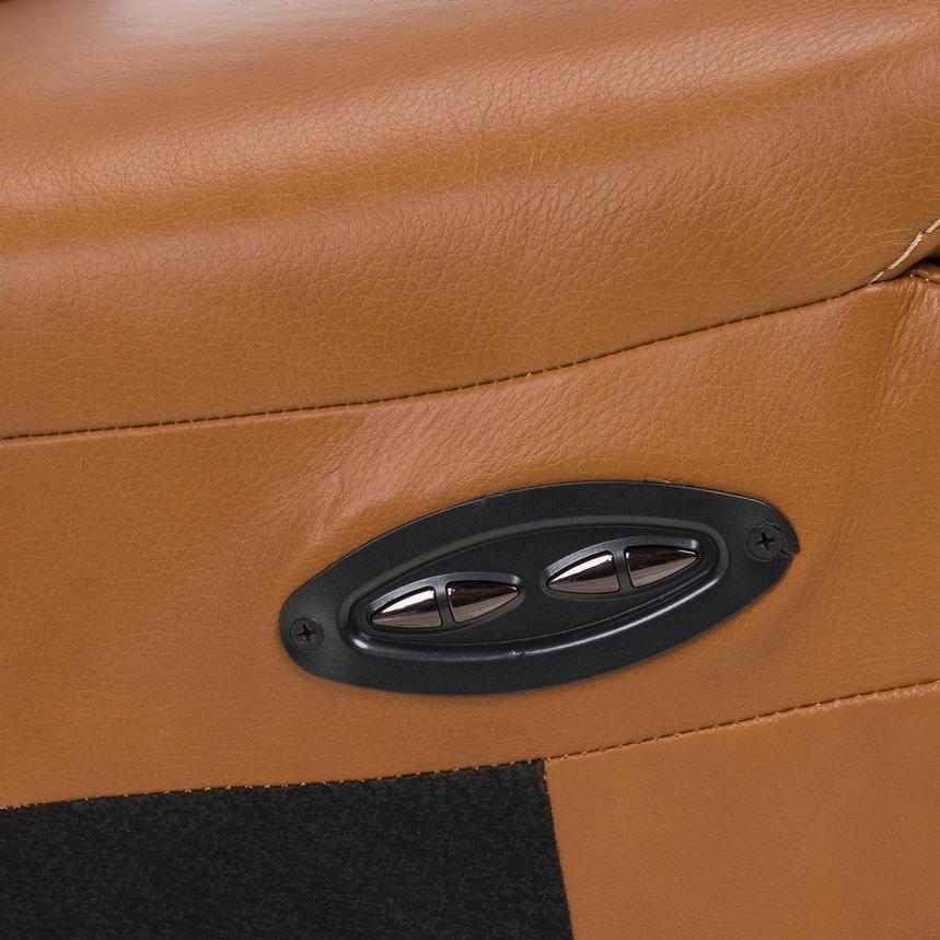 Kamet Tan Home Theater Leather Seating with 5PCS/3PWR  alternate image, 7 of 7 images.