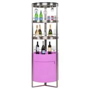 Eliza Pink Bar Cabinet  main image, 1 of 9 images.