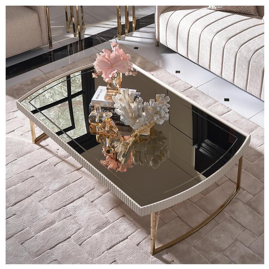 Lainey Cream Coffee Table  alternate image, 4 of 9 images.