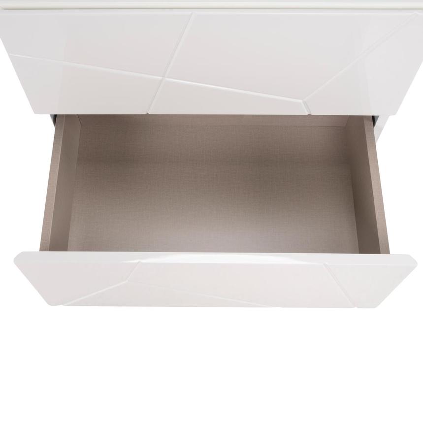 Tessa White Nightstand  alternate image, 9 of 10 images.