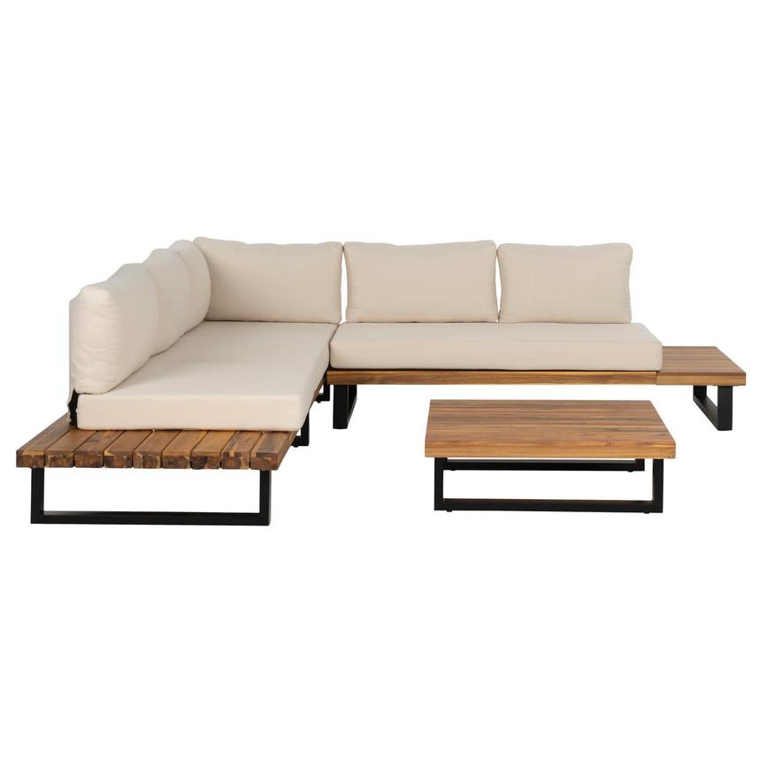 Bask Beige 3-Piece Patio Set  alternate image, 4 of 14 images.