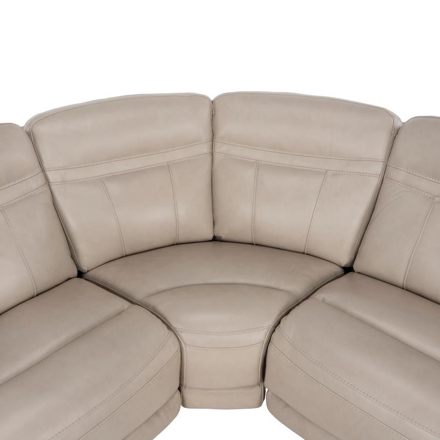Scottsdale Leather Power Reclining Sectional with 4PCS/2PWR  alternate image, 4 of 8 images.