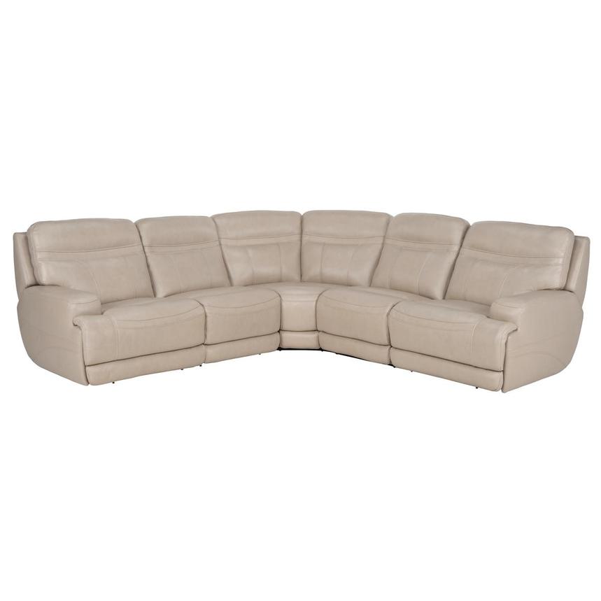 Scottsdale Leather Power Reclining Sectional with 5PCS/3PWR  main image, 1 of 8 images.