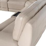 Scottsdale Leather Power Reclining Sectional with 6PCS/2PWR  alternate image, 10 of 14 images.